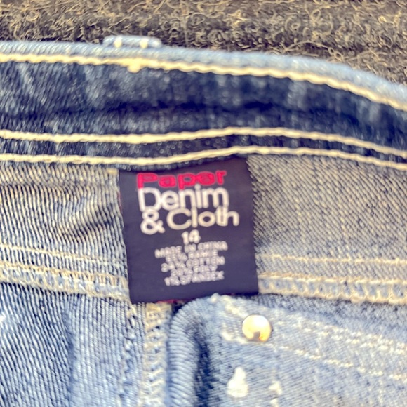 Paper Denim & Cloth Girl Jeans Size 14 - Picture 4 of 4